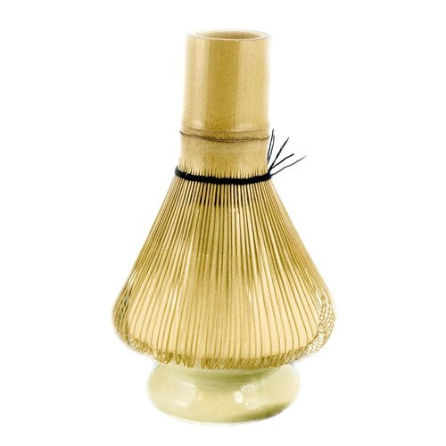 Japoński porcelanowy uchwyt do miotełki matcha `Naoshi`